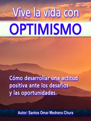 cover image of Vive la vida con optimismo